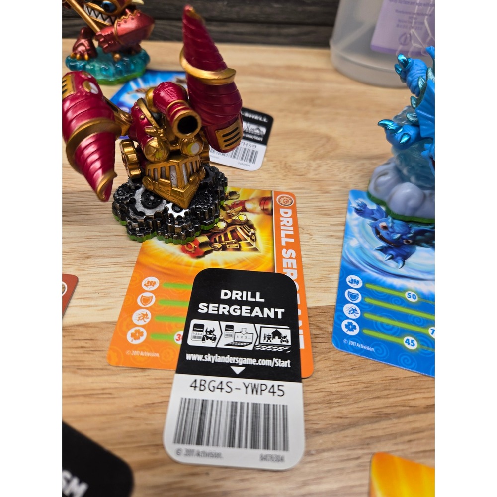 Skylanders Spyros Adventure Drill Sergeant Tech Figure with Card and Web Code